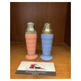 Glass Salt and Pepper Shakers