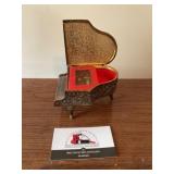 Himark Vintage brass piano music box