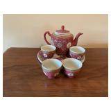 Tea set marked china