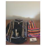 Wool and Aztec bags