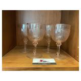 Pink Depression Goblets