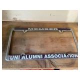 UNI License plate frame