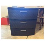 Three Drawer Sterlite container