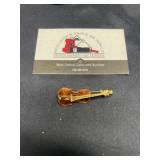 Marked Western Germany Violin Pin