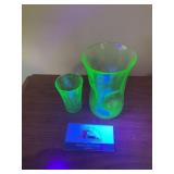 Uranium glasses