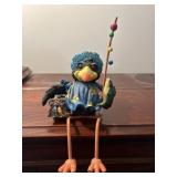 Fishing crow shelf sitter