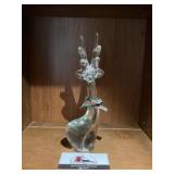 Blown Glass Reindeer Decor