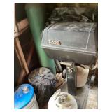 Grill with 2 LP tanks