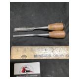 Stanley wood chisels