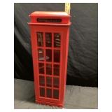 London, telephone booth approximately 31 inches
