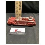 Rubber fire truck