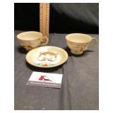 Mid-century modern tea cups
