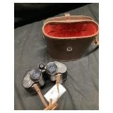 Pilot binoculars by scope