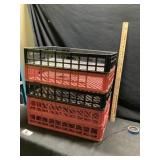 5 bakery crates
