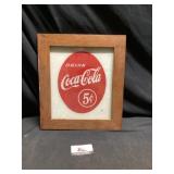 Coca-Cola sign 15" x 17 tall