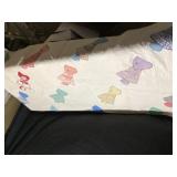 Quilt hand sewn approximately 76 x 78