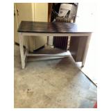 Wine rack table needs TLC approximately 30 by 60
