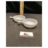 Glass bake soup bowls