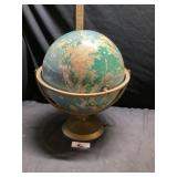 Globe approximately 20 inches tall