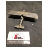 Diecast metal biplane souvenir de verdum