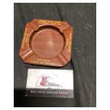 Texaco advertising ashtray