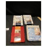 New old stock, tablecloth and curtain