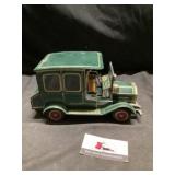 Pressed metal friction toy