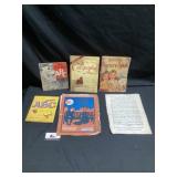 Sheet music and books