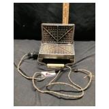 Vintage electric waffle iron works as it should