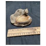 Mid-century modern squirrel bowl