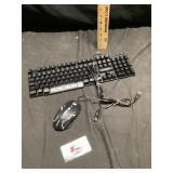 Keyboard with gaming M gamer black
