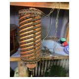 vintage hanging lamp, approximately 27