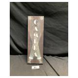 Lighted camera picture approximately 8 x 24 tall