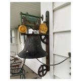 Cast iron tractor bell