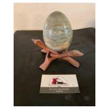 Stone Jasper egg