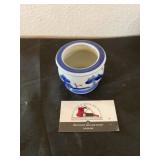Blue/ white trinket dish