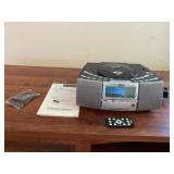 Wedge AM/FM CD Clock USBSD radio