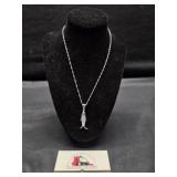 Necklace, Chain Marked 18k GP
