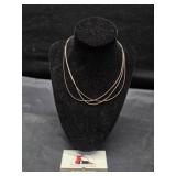 3 Necklace Chains Marked 925