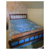Bed with boxsprings