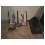 Liberty themed wall hangings