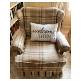 Vintage chair and pillow
