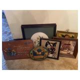 Assorted wall art