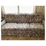 Floral couch