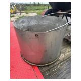 Stainless steel bucket