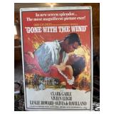Metal Gone with the Wind sign