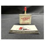 Red Wing Shoe Oil can