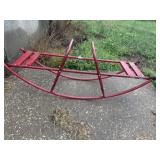 Metal teeter totter