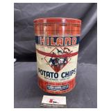 Metal Hiland chip container