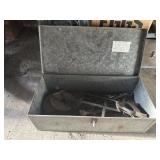 Toolbox from Allis-Chalmers pull type combine